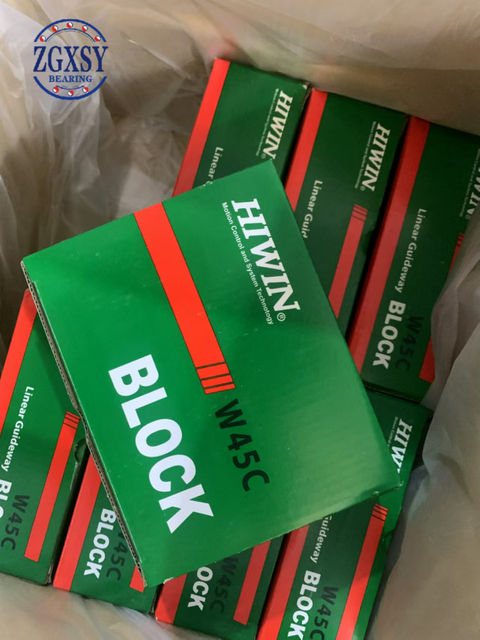 Reinforced Wide Linear Guide CGW-CC / HC PMI Linear Guide Block Bearings for Heavy-duty Equipment